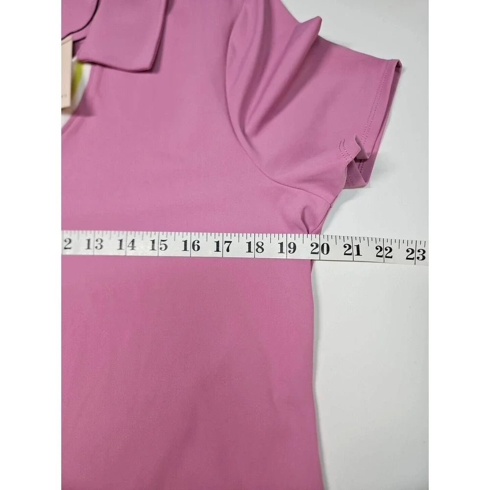 Sincerely‎ Jules Woman's Lilac Short Sleeve Activewear Top Size Large - NWT